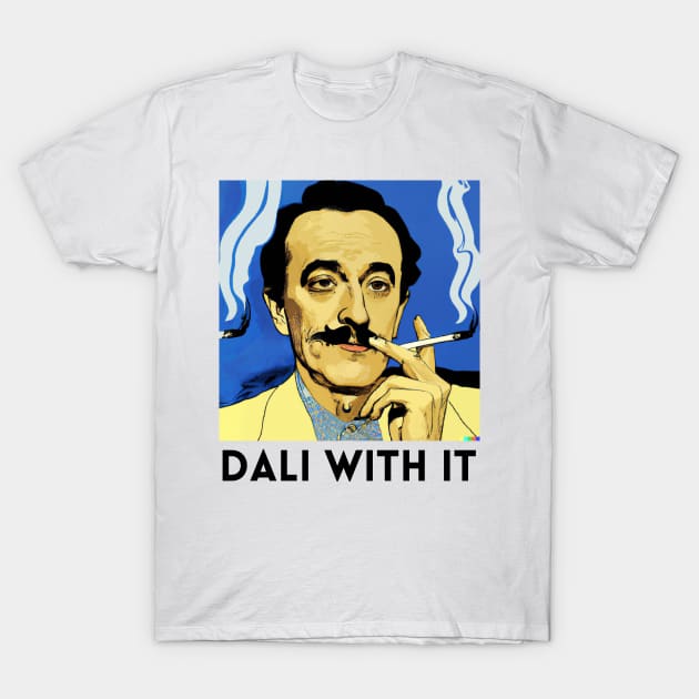 Dali With It Funny Art Meme Painting Art
